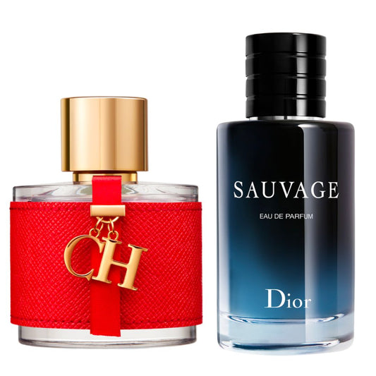 PROMO (CH WOMAN + SAUVAGE DE 100 ML) KIT PERFUMES PARA DAMA Y CABALLERO