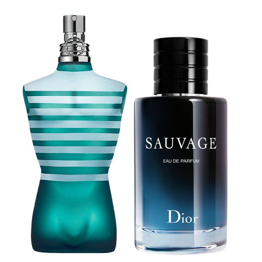 PERFUMES LE MALE 125 ML + SAUVAGE 100 ML